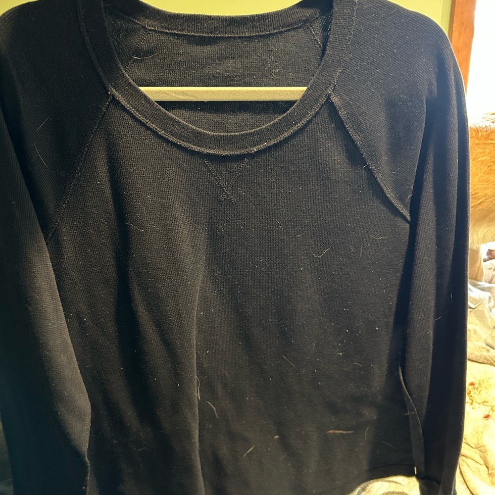 Sonoma Black Crewneck Pullover